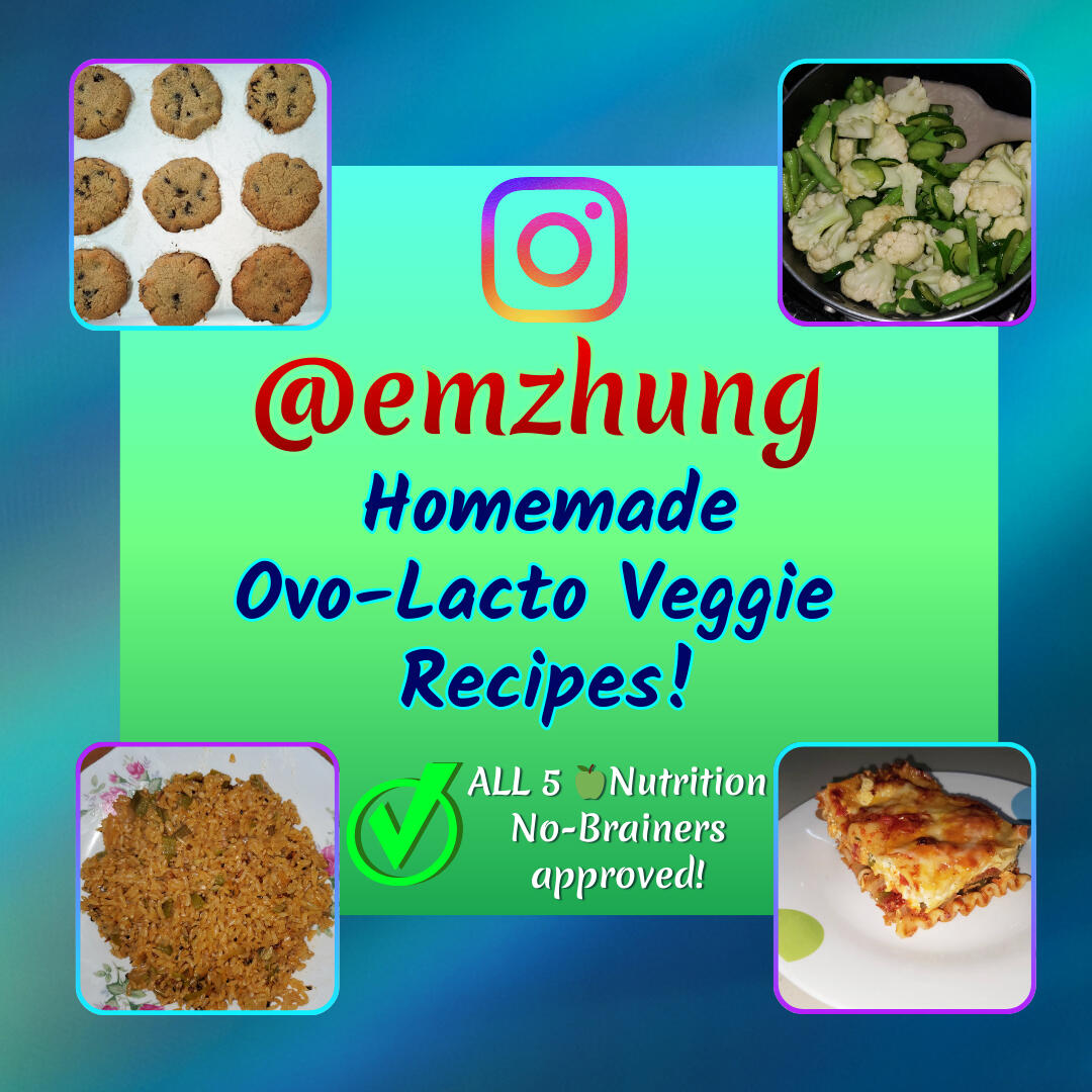 What I cook that honors the 5 🍏 Nutrition No-Brainers What I cook that honors the 5 🍏 Nutrition No-Brainers